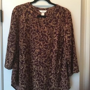 CJ Banks Woman Blouse